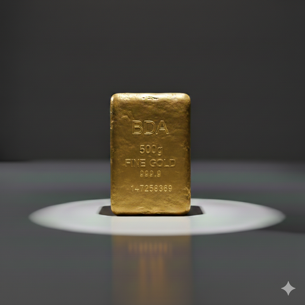 500 Gram Külçe Altın - BDA GLOBAL