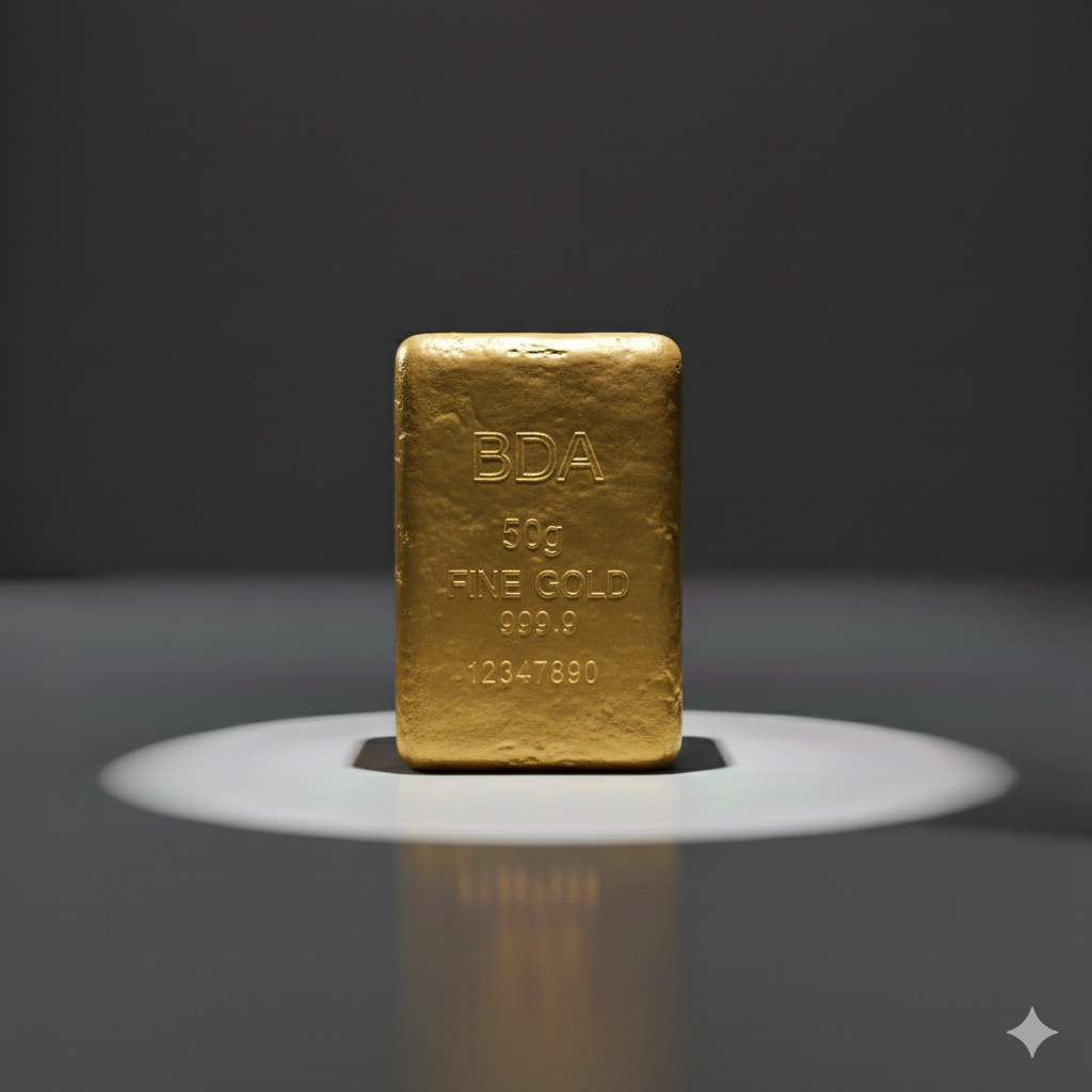 50 Gram Külçe Altın - BDA GLOBAL